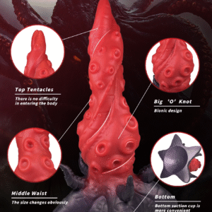 starfish suction cup silicone dildo