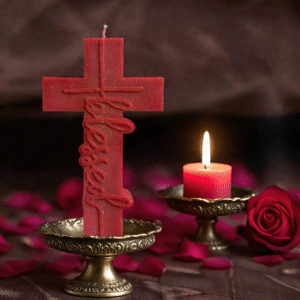 cross low temperature candle