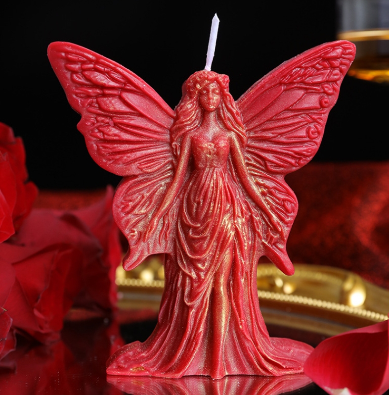 dluveys butterfly angel low temperature candle