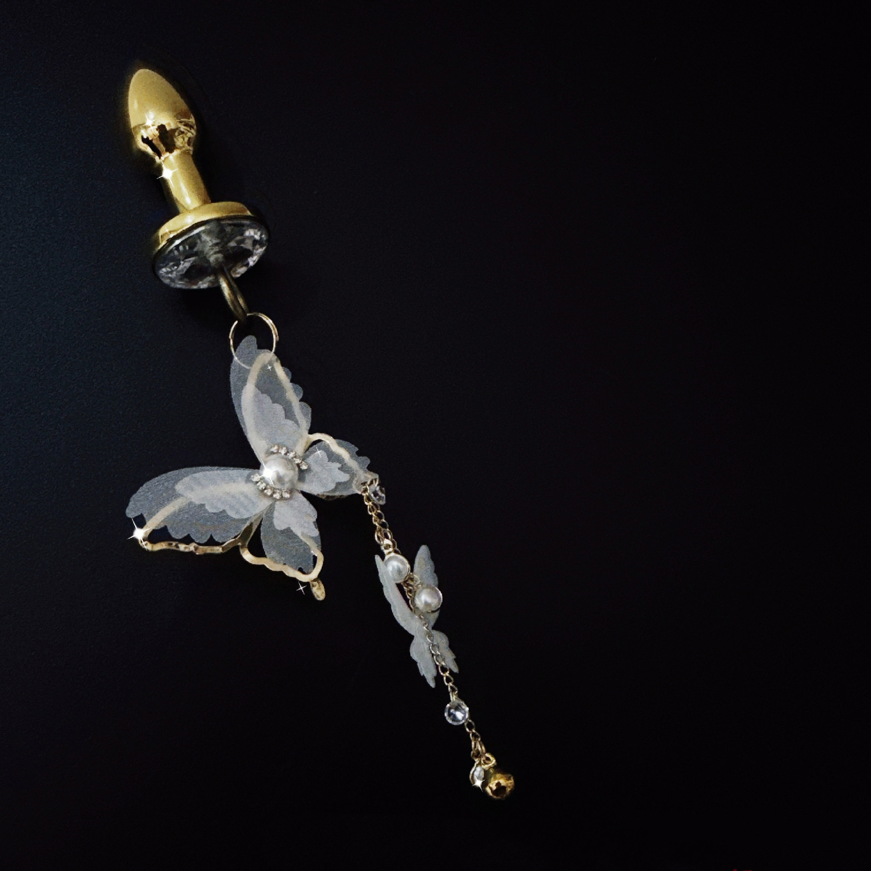 bell butterfly butt plug (1.8 cm)