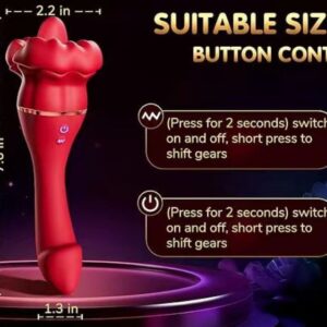 realistic clitoral tongue stimulator vibrator